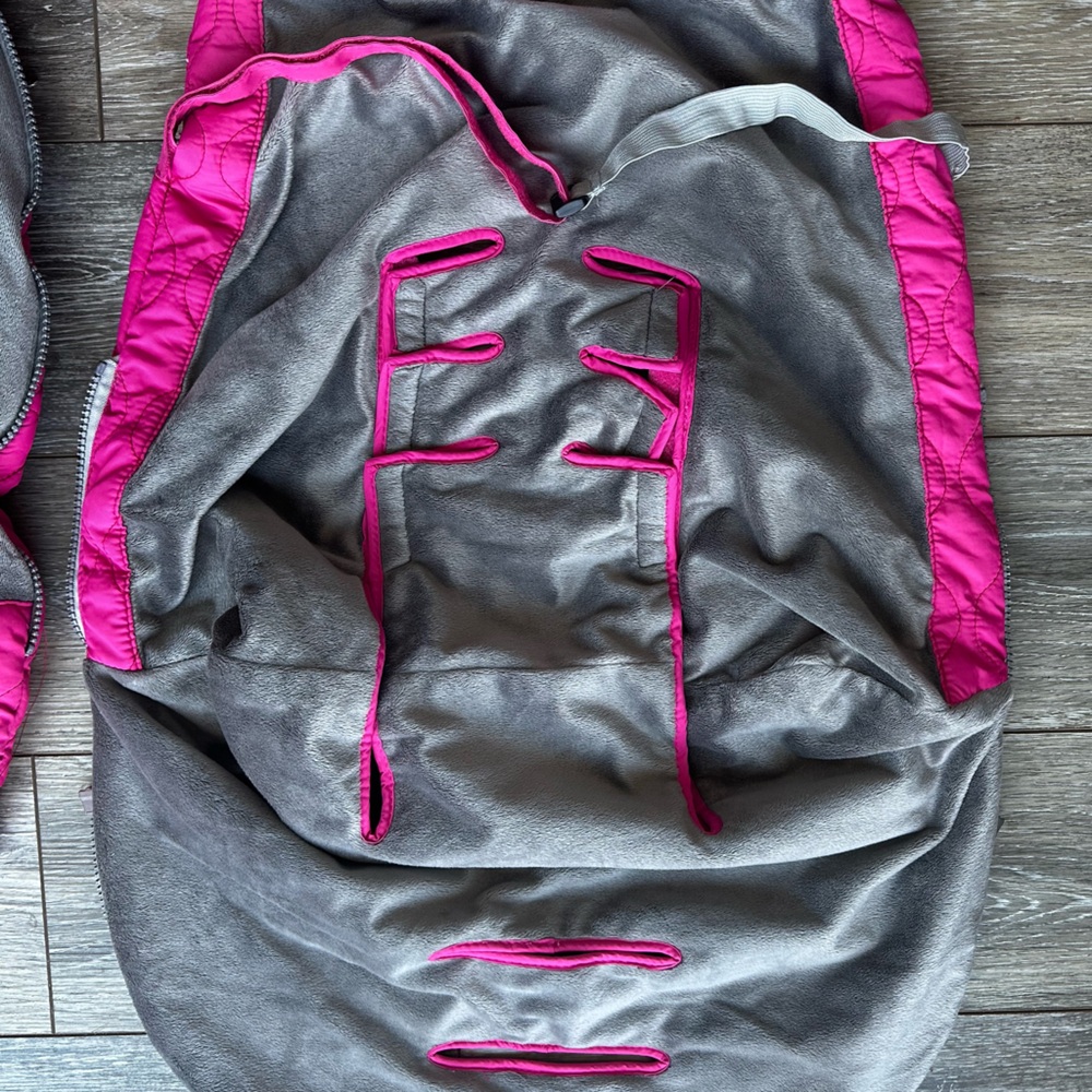 JJ Cole Universal Bundle Me‎ Baby Cover Hot Sassy Pink Universal fit ages 0-12 - Picture 4 of 10